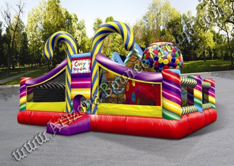 Inflatable Candy Land Playland Rental Denver
